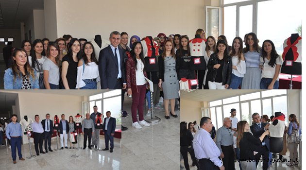 BULDAN MESLEK YÜKSEKOKULU’NDA “CEP VE YAKA FORMLARI” İSİMLİ SERGİ DÜZENLENDİ.