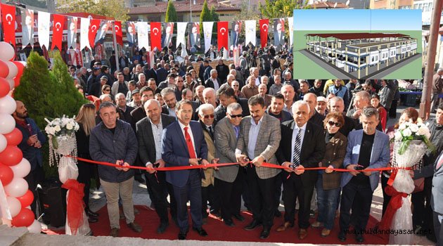 BULDAN MODERN KAPALI PAZAR YERİNE KAVUŞUYOR