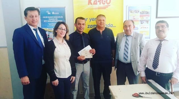 BULDAN PTT ÖDÜLLENDİRİLDİ