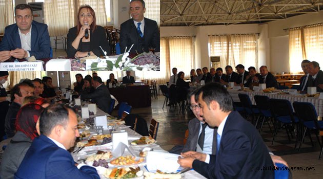 BULDAN SAĞLIKÇILARA EV SAHİPLİĞİ YAPTI.
