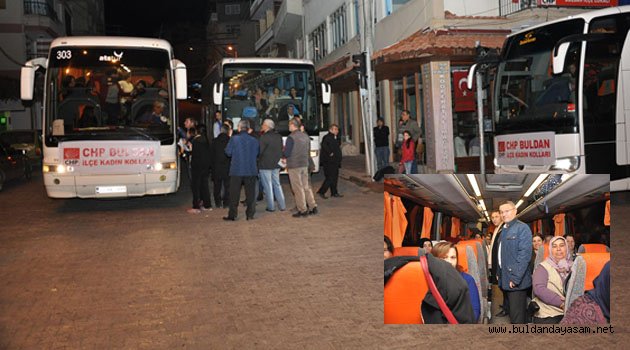 BULDANLI KADINLAR ATA’SINA KOŞTU.