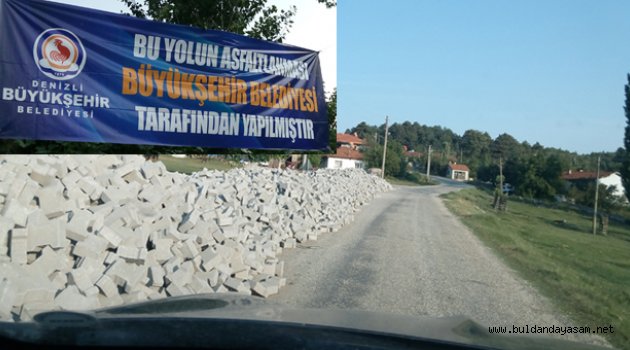 BÜYÜKŞEHİR BELEDİYESİ’NDEN YOL ATAĞI.