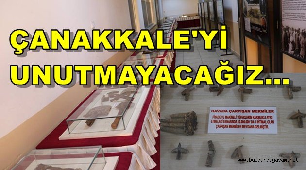 ÇANAKKALE MÜZESİ BULDAN’DA…