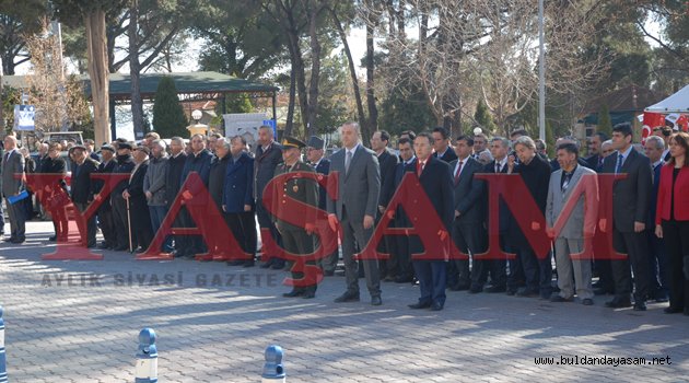 ÇANAKKALE ZAFERİ KUTLAMA TÖRENLERİ YAPILDI.