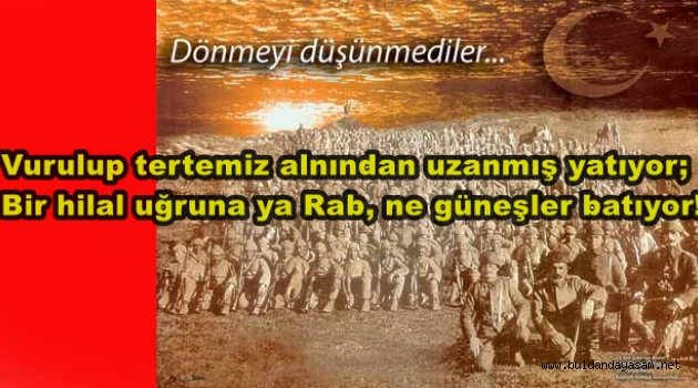 ÇANAKKALE ZAFERİNİN 100. YILDÖNÜMÜ ÇEŞİTLİ ETKİNLİKLERLE KUTLANIYOR