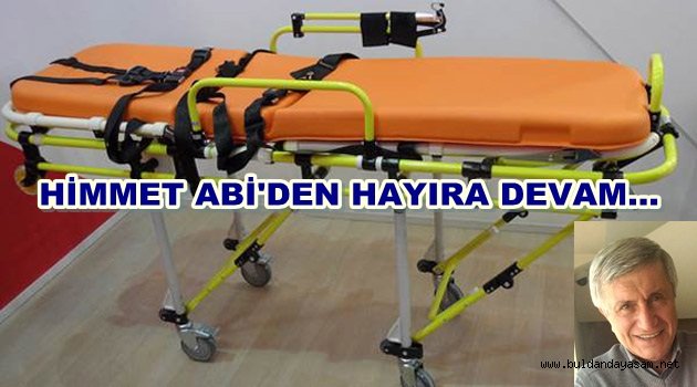 ÇELİKKIRAN’DAN BU KEZ DE AMBULANS SEDYESİ HEDİYESİ