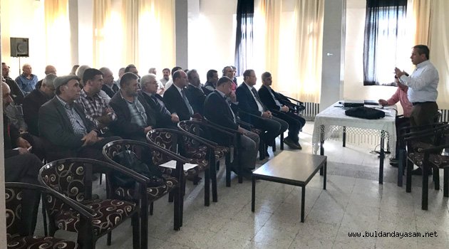 ÇİFTÇİLERE HİBE BİLGİLENDİRME TOPLANTISI