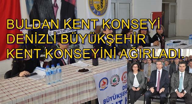 DENİZLİ KENT KONSEYİ BULDAN’I ZİYARET ETTİ.