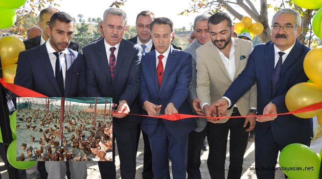 DENİZLİ’NİN İLK VE TEK ORGANİK YUMURTA ÇİFTLİĞİ BULDAN’DA AÇILDI.
