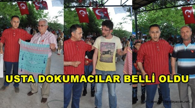 DOKUMA YARIŞMASINDA DERECEYE GİRENLER BELLİ OLDU.