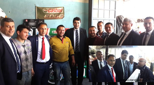 DP GENEL BAŞKANI GÜLTEKİN UYSAL MUSTAFA GÜLBAY İÇİN OY İSTEDİ