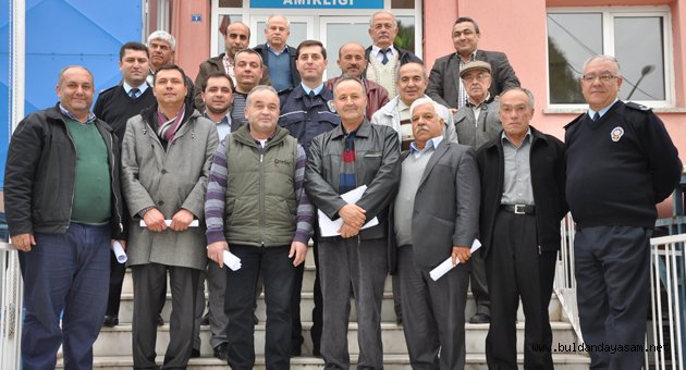 EMNİYETTE HUZUR TOPLANTISI