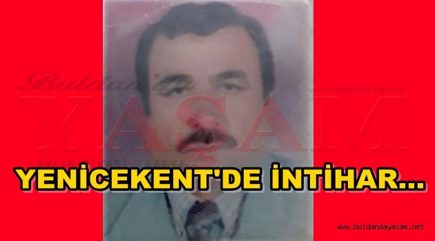 EVİNDE KENDİNİ ASARAK İNTİHAR ETTİ.