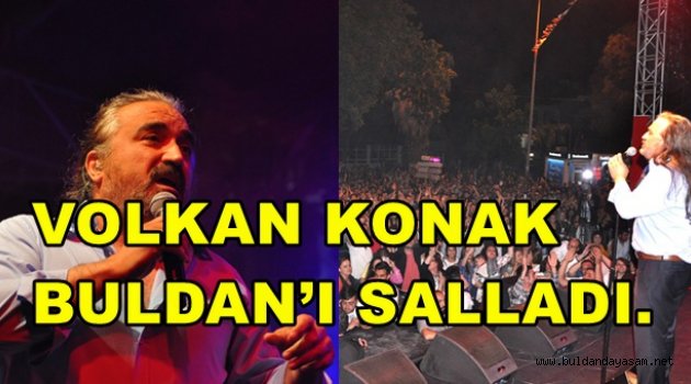 FESTİVALİN FİNALİ VOLKAN KONAK’LA MUHTEŞEM OLDU.