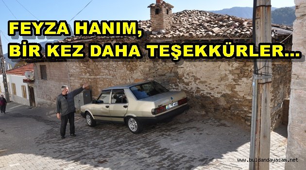 FEYZA ÇOLAKOĞLU’NDAN BULDAN’A BİR HAYIR DAHA…!