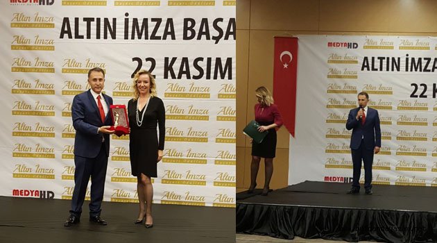 GÜLBAY’A BAŞARI ÖDÜLÜ