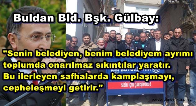 GÜLBAY’DAN KESİKBAŞ AÇIKLAMASI…
