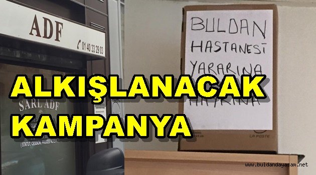 HASTANE İÇİN PARİS’TE YARDIM KAMPANYASI AÇILDI.