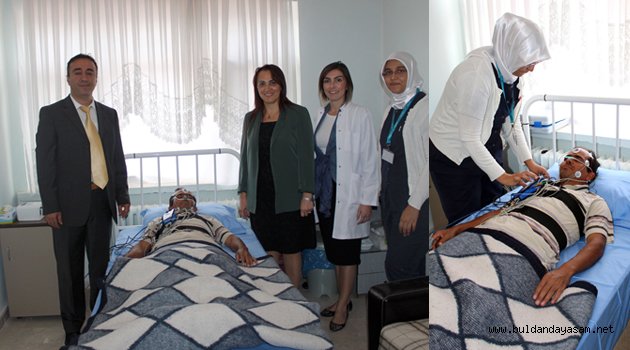 HASTANEDE UYKU LABORATUVARI AÇILDI.