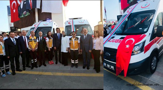 HASTANEMİZE TAM DONANIMLI AMBULANS