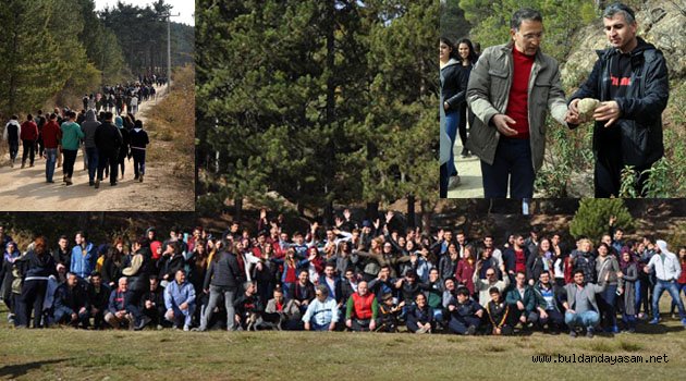 HEM YÜRÜDÜLER HEM DE BULDAN'IN DOĞASINI TANIDILAR.