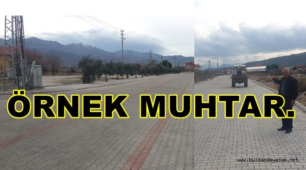 İŞBİLİR MUHTAR MAHALLESİNİ İHYA ETTİ.
