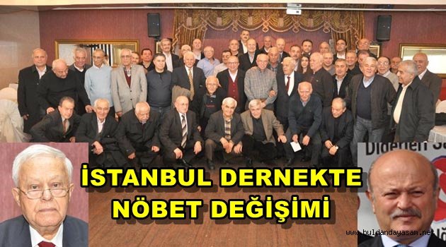 İSTANBUL DERNEĞİNDE YENİ BAŞKAN HABİP SADIK KIZILÖZ OLDU.
