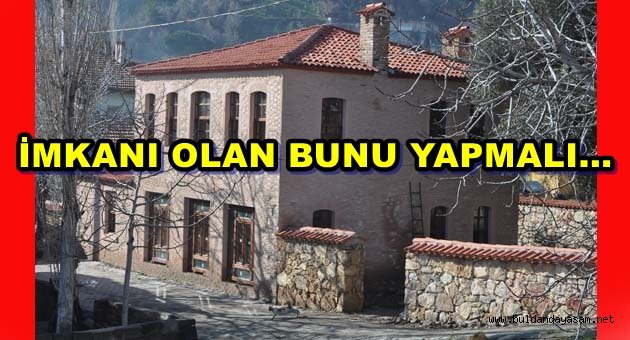 İŞTE ARZULANAN BU!