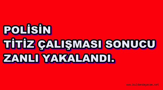 İŞYERLERİNİN CAMLARINI KIRAN YAKALANDI.