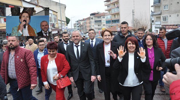 İYİ PARTİ GENEL BAŞKANI MERAL AKŞENER’E BULDAN’DA İLGİ BÜYÜK OLDU.