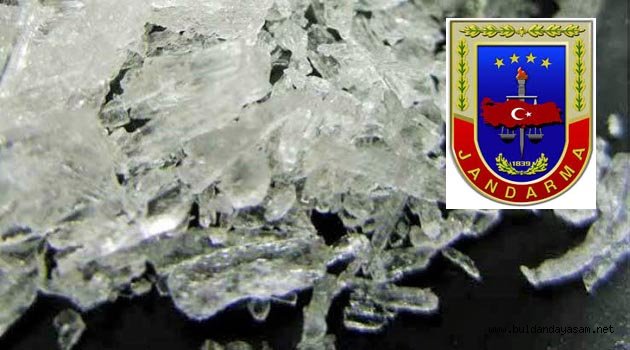 JANDARMA KRİSTAL UYUŞTURUCU ELE GEÇİRDİ