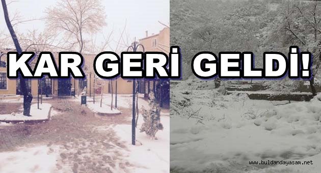 KAR BİZİ UNUTMADI!