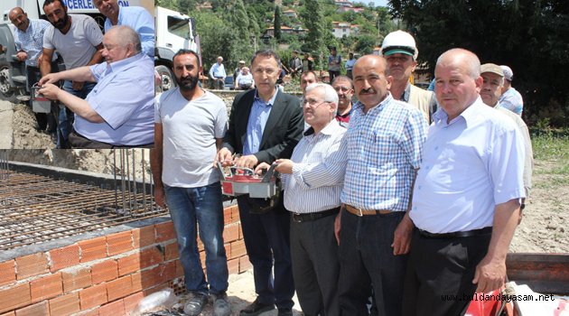 KESTANE DERESİ CAMİİ’NİN TEMELİ ATILDI.