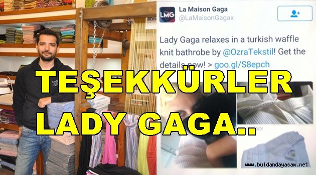 LADY GAGA İLE BULDAN BİR KEZ DAHA DÜNYA GÜNDEMİNDE..