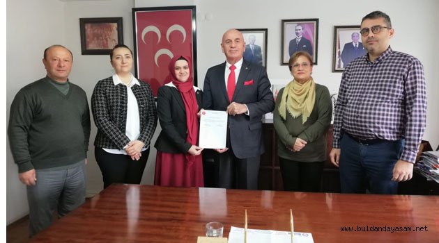 MHP BULDAN’A  KADIN İLÇE BAŞKANI