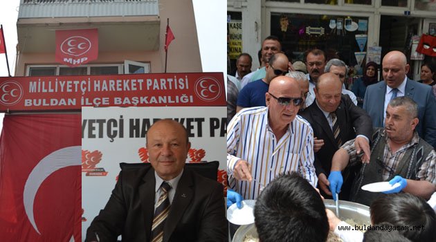 MHP İLÇE MERKEZİ TÖRENLE AÇILDI
