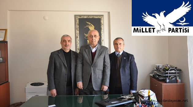 MİLLET PARTİSİ GENEL BAŞKAN YARDIMCISINDAN GAZETEMİZE ZİYARET.