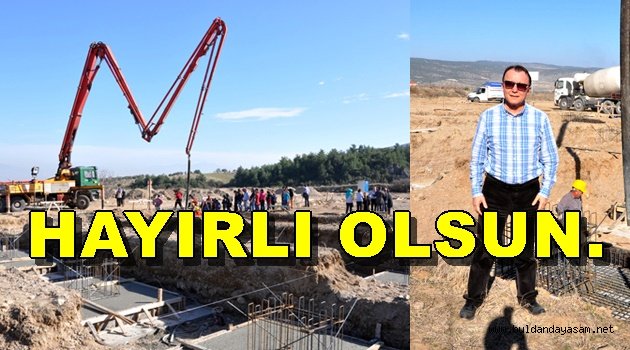 ÖDEL BULDAN FABRİKASININ TEMELİ ATILDI.