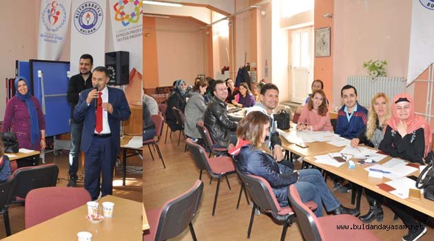 ÖĞRETMENLER PROJE HAZIRLAMA EĞİTİMİ ALDILAR.