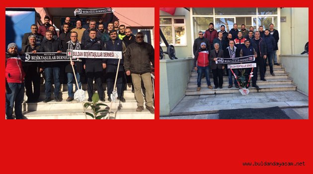 POLİSE BİR ZİYARET DE BULDAN BEŞİKTAŞLILAR DERNEĞİ’NDEN..