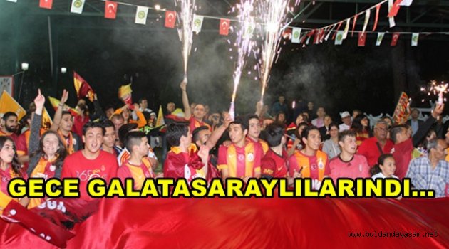 ŞAMPİYONLUĞUNUZ KUTLU OLSUN.