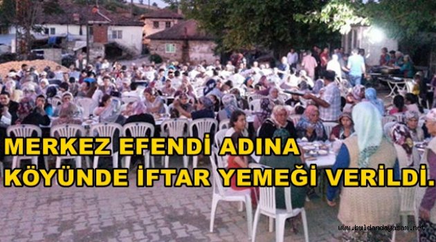 SARIMAHMUTLU’DA MUHTEŞEM İFTAR