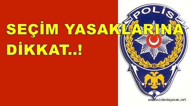SEÇİM SÜRESİNCE HER TÜRLÜ EĞLENCE YERİ KAPANACAK
