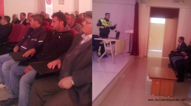 SERVİS ŞOFÖRLERİNE EĞİTİM..