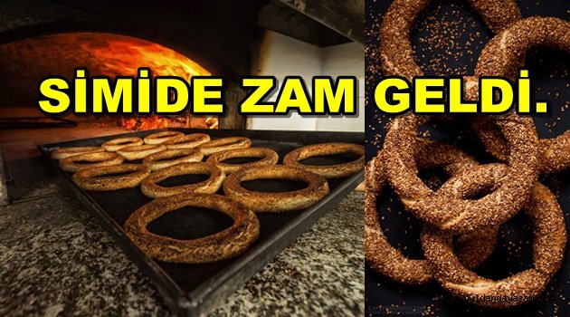SİMİT 1 LİRA OLDU.