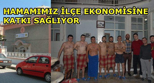 TARİHİ HAMAM İLGİ GÖRÜYOR