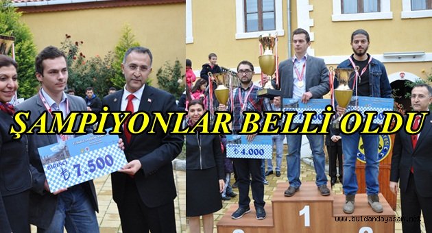 TÜRKİYE SATRANÇ ŞAMPİYONASI SONUÇLANDI.