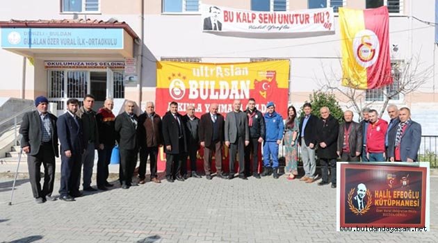 ULTRASLAN BULDAN’DAN GÜLALAN'A KÜTÜPHANE