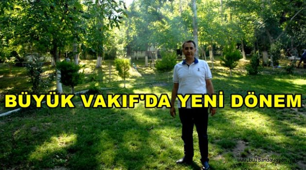 VAKIF’A EL DEĞDİ