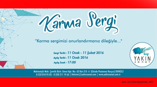 YAKIN SANAT GALERİSİNDE 33 SANATÇININ KARMA SERGİSİ 11 OCAK PAZARTESİ AÇILIYOR.